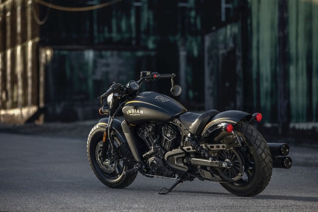 jack daniels indian scout bobber