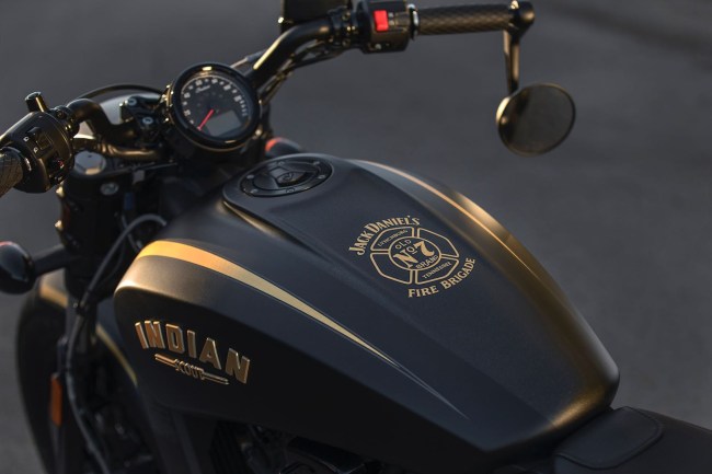 jack daniels indian scout bobber