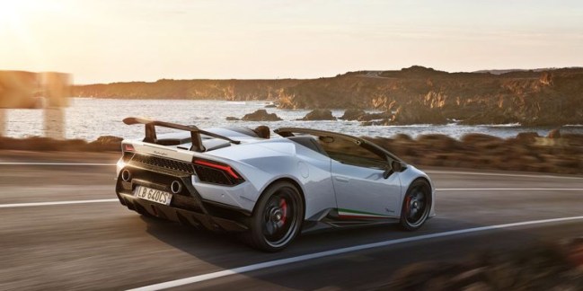lamborghini huracan performante spyder photos