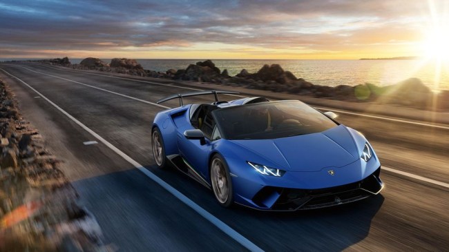 lamborghini huracan performante spyder photos