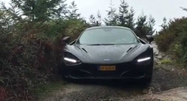 McLaren 720S Off-Roading