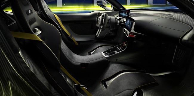Mercedes-AMG Project ONE hypercar specs interior