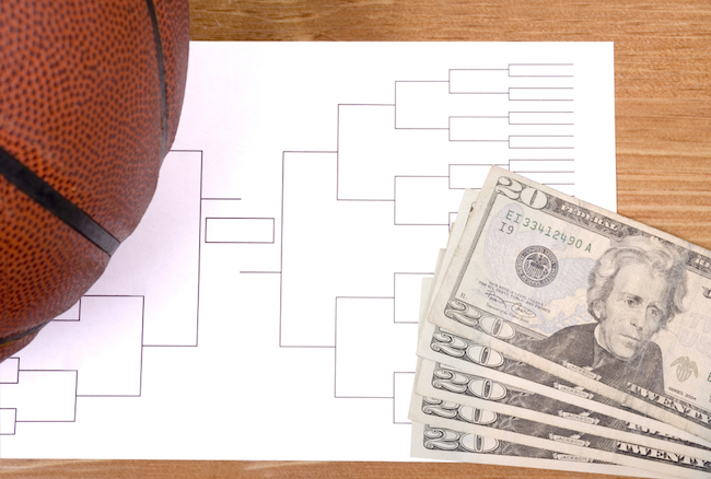 ncaa basketball bracket betting money