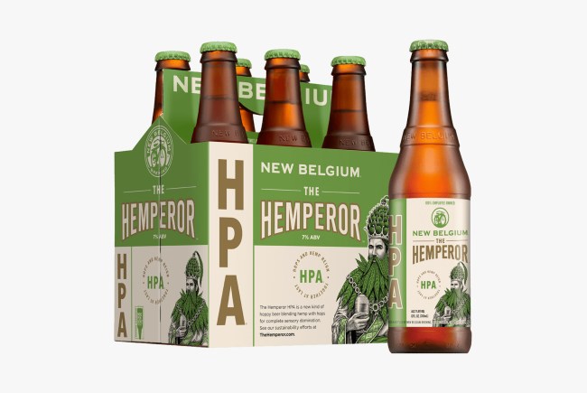 New Belgium Hemperor beer