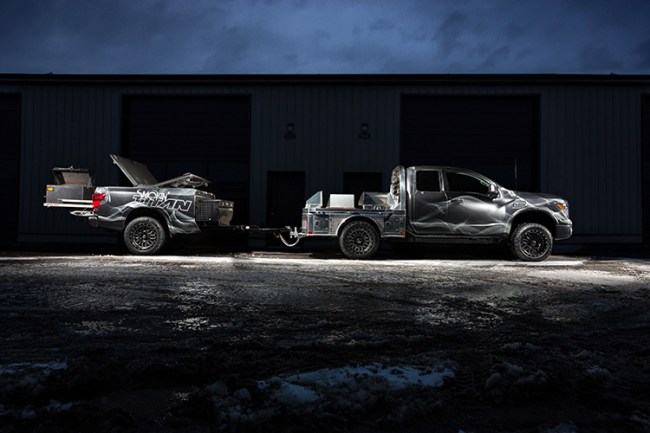 Nissan Smokin Titan BBQ Truck