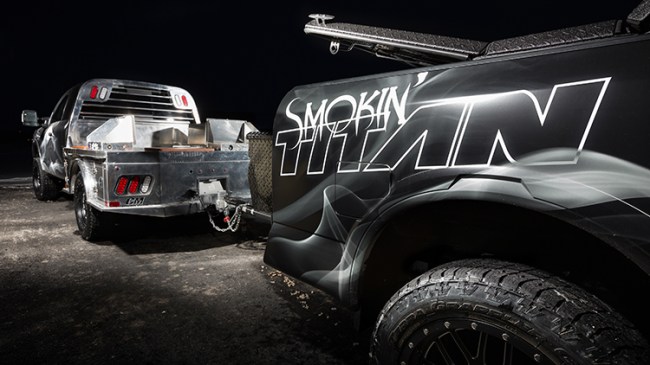 Nissan Smokin Titan BBQ Truck