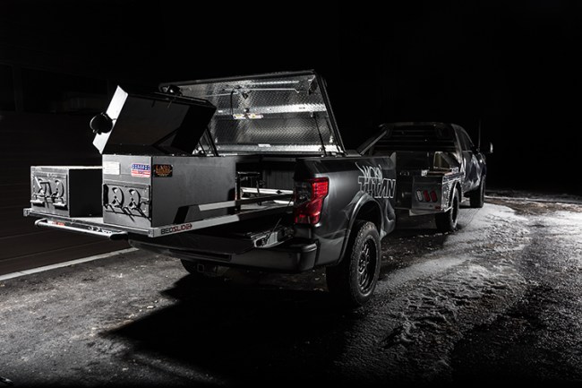 Nissan Smokin Titan BBQ Truck