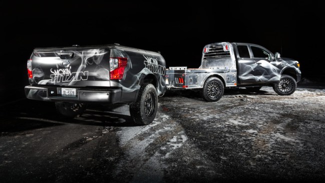 Nissan Smokin Titan BBQ Truck