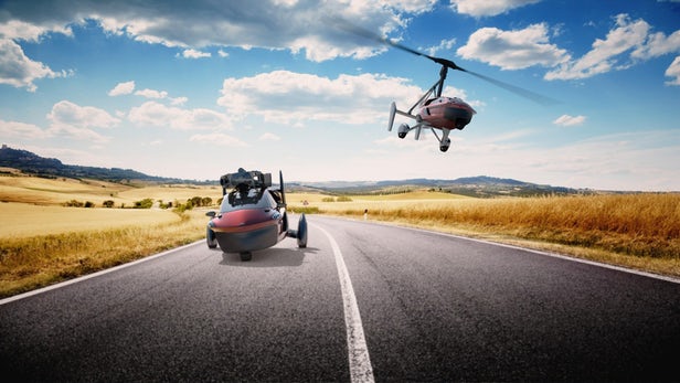 pal-v liberty pioneer flying car photos