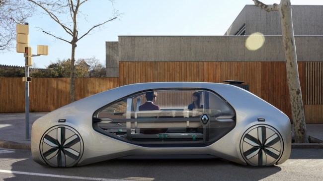 Renault EZ-GO autonomous vehicle GIMS