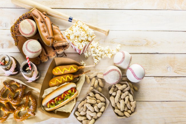 baseball food