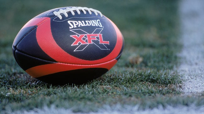 spalding xfl football