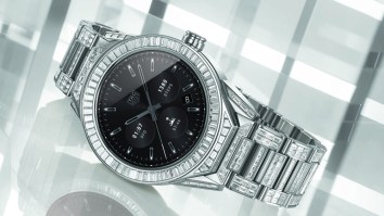 TAG Heuer Watch Made Of White Gold And 589 Diamonds Is The Most Expensive Smartwatch Ever Made