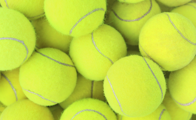 tennis balls