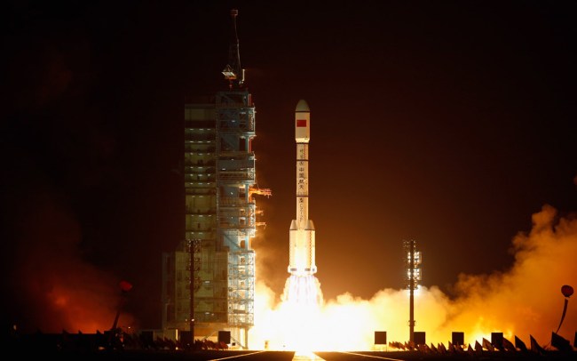 Tiangong-1 Space Station Crash Earth