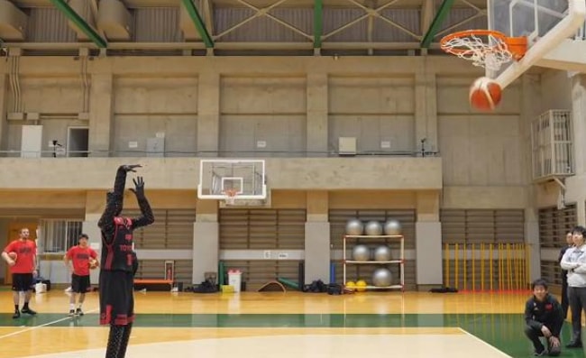 toyota basketball robot