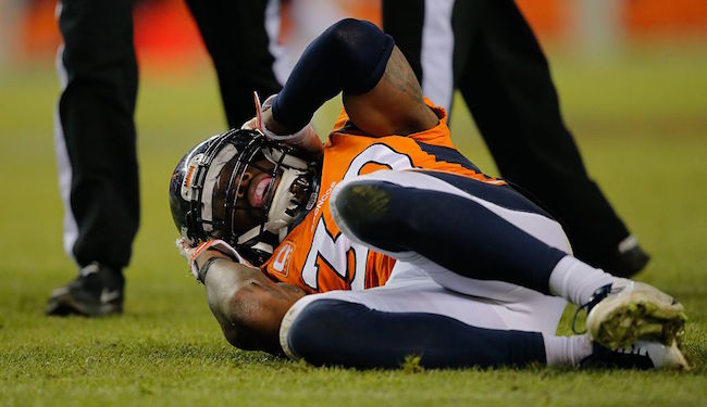 David Bruton denver broncos concussion