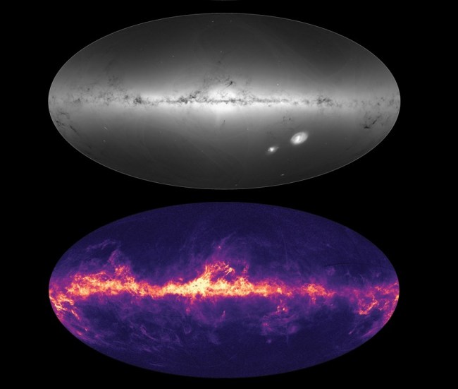 gaia-galctic-census-star-map