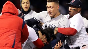 Yankees-Red Sox Bench Clearing Brawl Features CC Sabathia Just Mowing People Over