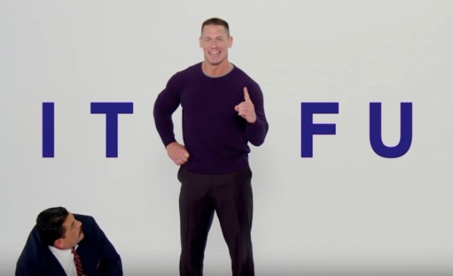 John Cena ITFU PSA