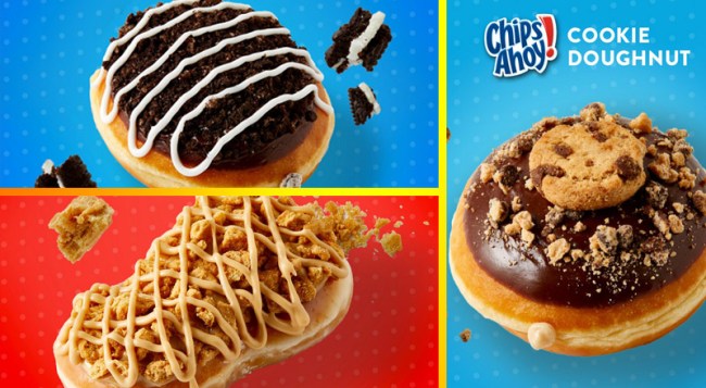 Krispy Kreme New Cookie-Doughnut Collection