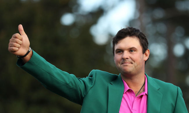 patrick reed green jacket the masters