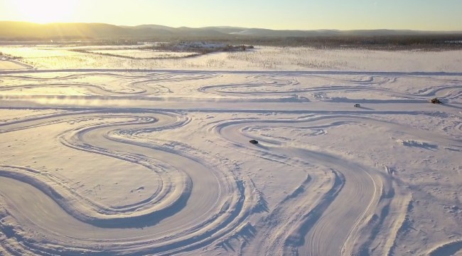 Pure McLaren Arctic Experience Race Track
