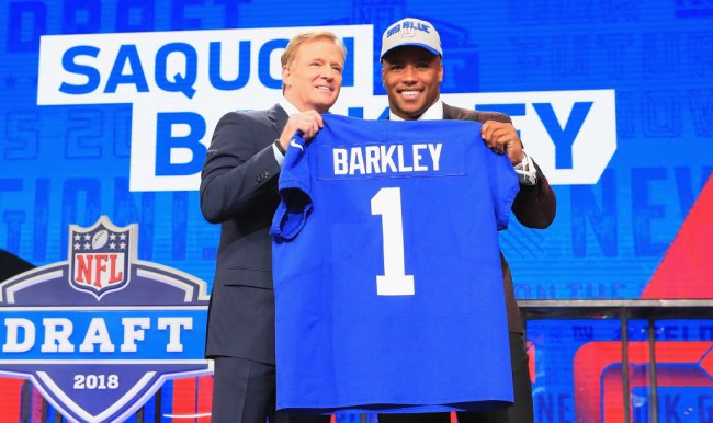 saquon barkley nfl draft