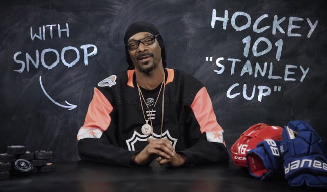 Snoop Dogg Stanley Cup Hockey 101