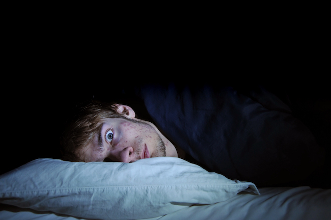 wide awake at night