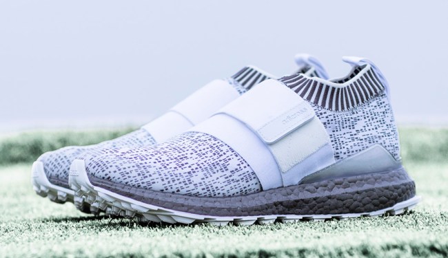 adidas TOUR360 Crossknit silver BOOST golf shoes