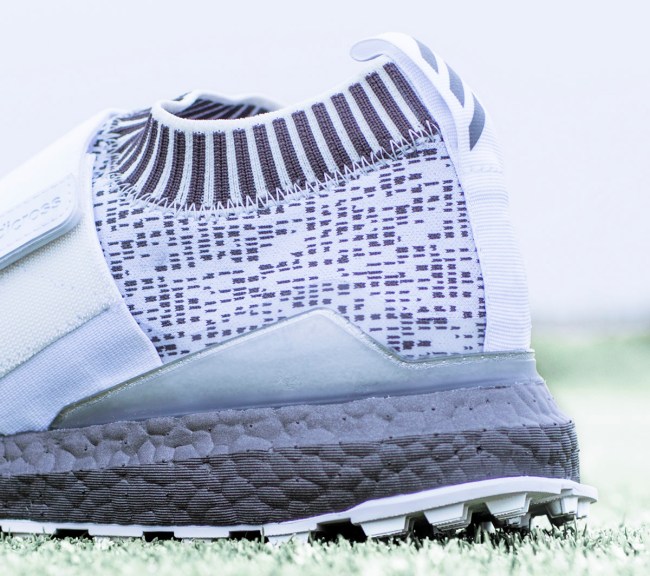 adidas TOUR360 Crossknit silver BOOST golf shoes