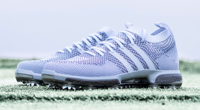 adidas TOUR360 Knit silver BOOST golf shoes