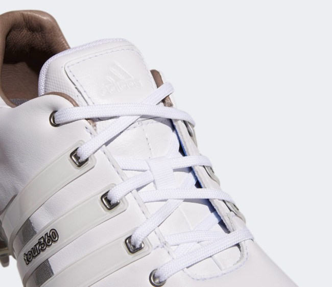 adidas TOUR360 silver BOOST golf shoes