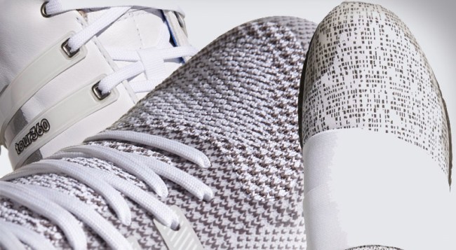 adidas TOUR360 silver BOOST golf shoes