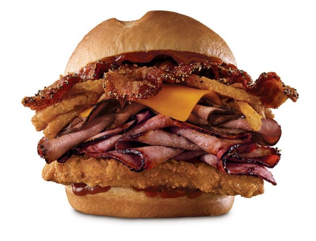 arbys bourbon bbq sandwiches