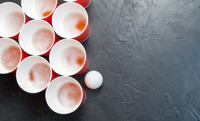 beer pong