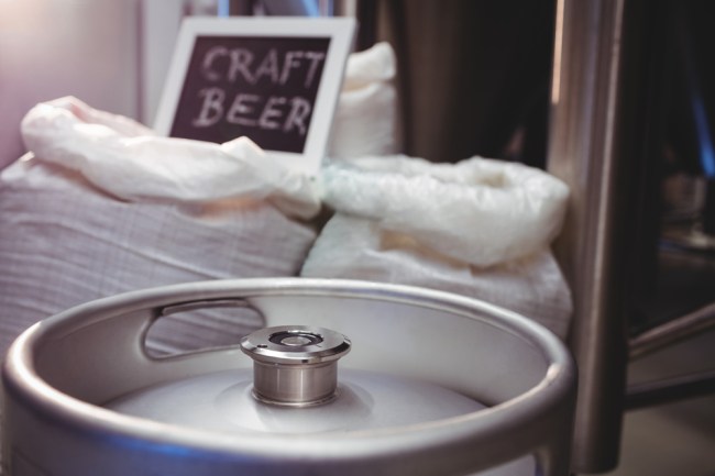 craft beer keg