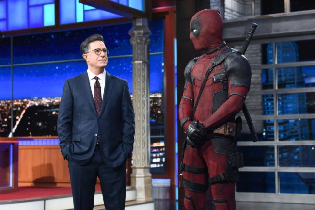 Deadpool Stephen Colbert Monologue Late Show