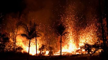 Footage Of The Volcanic Lava Erupting In Hawaii Will Blow Your Damn Mind