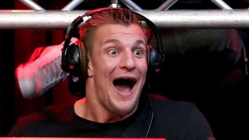 Gronk Finally Started Training For Football… Just Kidding, He Took BP And Played Field Hockey