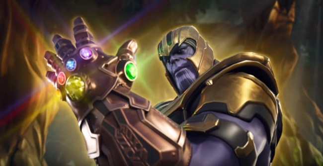 fortnite infinity gauntlet limited time