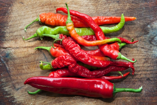 spicy peppers