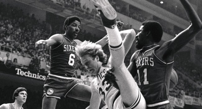Julius Erving Talked Fight Larry Bird
