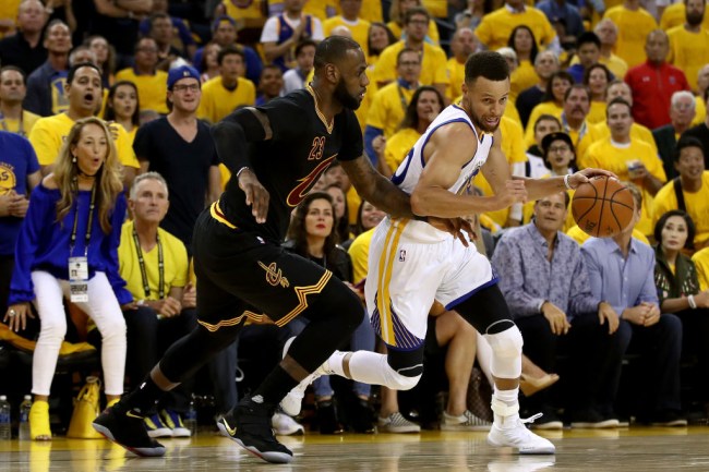 lebron james steph curry nba finals 2017