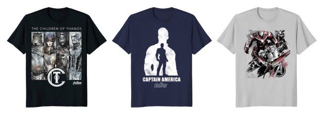 New Avengers Infinity War Clothing