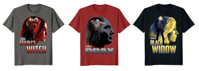 New Avengers Infinity War Clothing