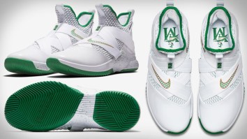 Nike Released The New LeBron Soldier 12 ‘SVSM’ That Pays Tribute To James’ High School