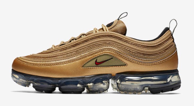 Nike Vapormax 97 Metallic Gold