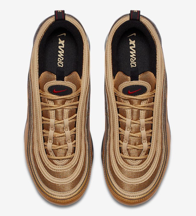 Nike Vapormax 97 Metallic Gold